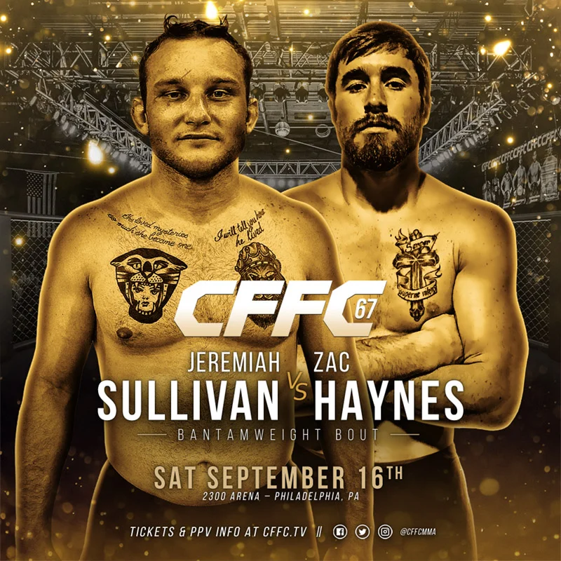 CFFC 67 Tickets — Cage Fury Fighting Championships